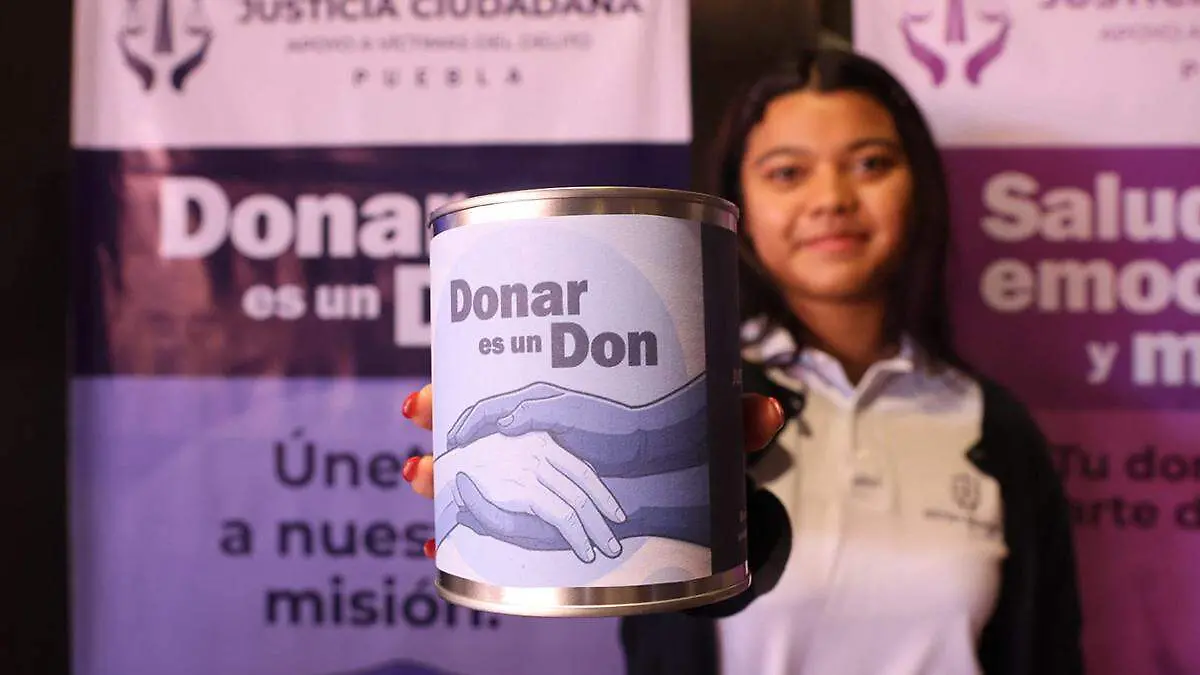 La organización Justicia Ciudadana lanzó su campaña 'Donar es un Don” para recaudar fondos